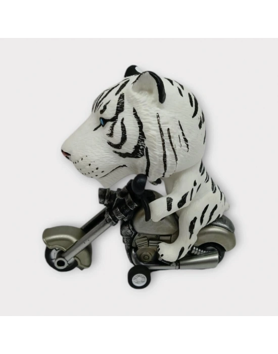 Koca Kafalı Sürücü Hayvan Figür - Kaplan