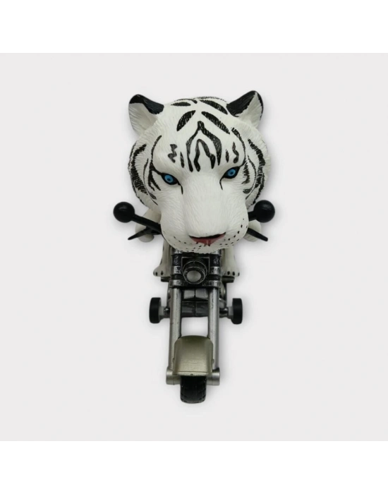 Koca Kafalı Sürücü Hayvan Figür - Kaplan