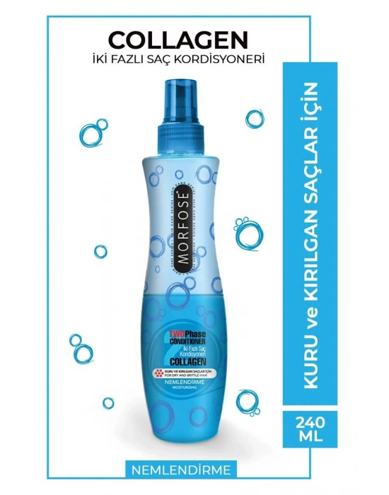 Kolajen Çift Fazlı Kondisyoner Fön Suyu 240 ML - mrfs