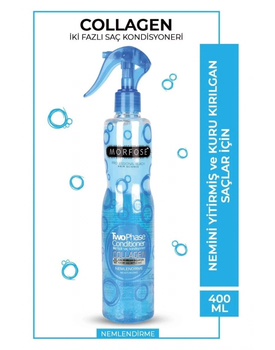 Kolajen Çift Fazlı Kondisyoner Fön Suyu 400 ML - mrfs