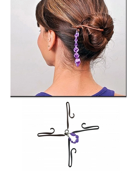 ®  Kolay Saç Toplama Örgü Yapma Tokası Saç Şekillendirme Seti