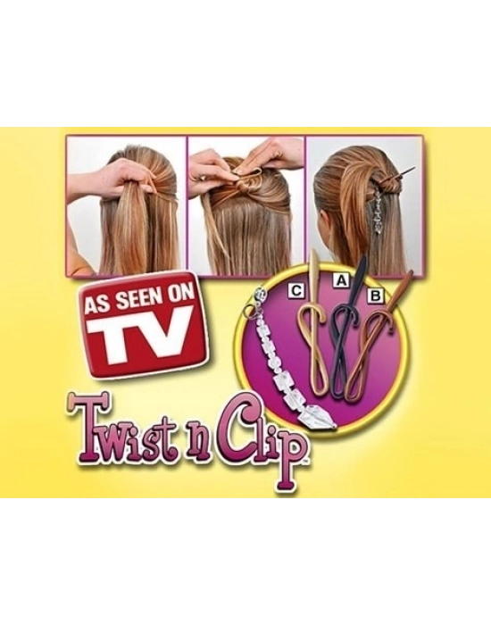 ®  Kolay Saç Toplama Örgü Yapma Tokası Saç Şekillendirme Seti