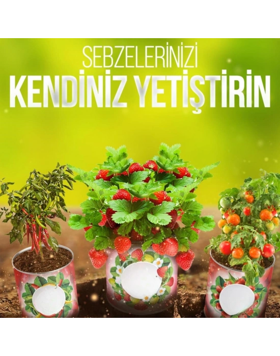 ®  Konserve Bahçem Evde Konservede Fındık Turp Yetiştirme Kiti