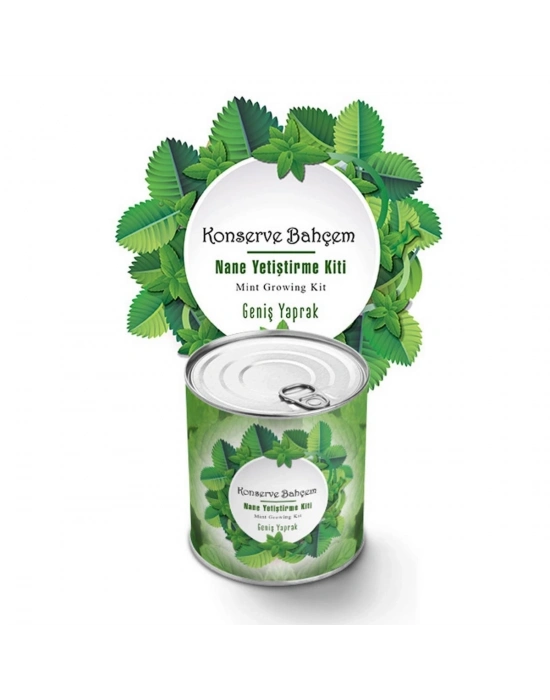 ®  Konserve Bahçem Nane Yetiştirme Kiti