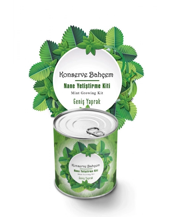 ®  Konserve Bahçem Nane Yetiştirme Kiti