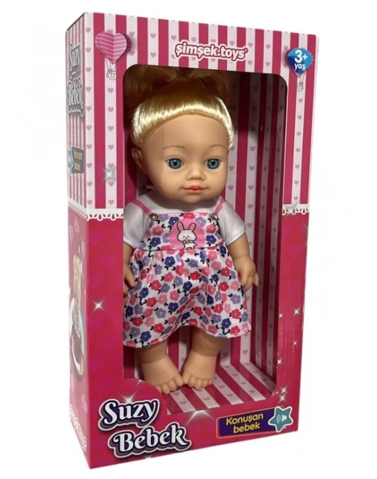 KONUSAN SUZY BEBEK SACLI 30CM KUTULU