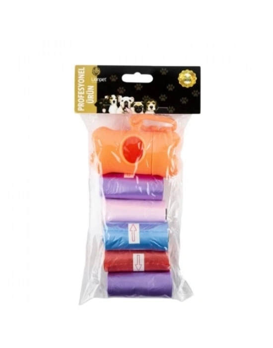 Köpek Dışkı Poşeti Seti 5+1