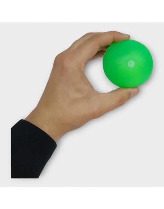Köpek Oyuncağı - Plastik Düdüklü Top - Yeşil