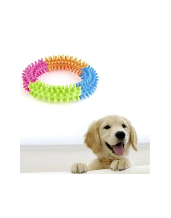 Köpek Oyuncağı Yuvarlak  Diş Temizleyici Oyuncak