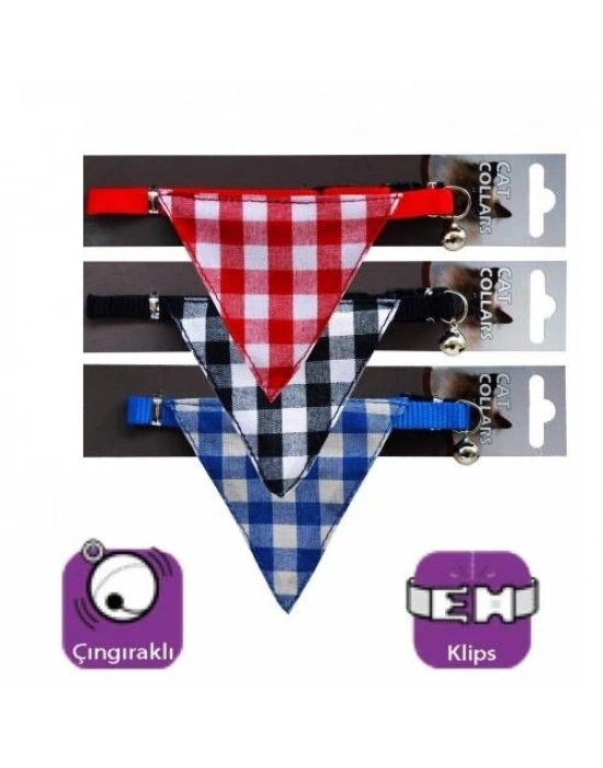 Köpek Tasması Fular Şeklinde