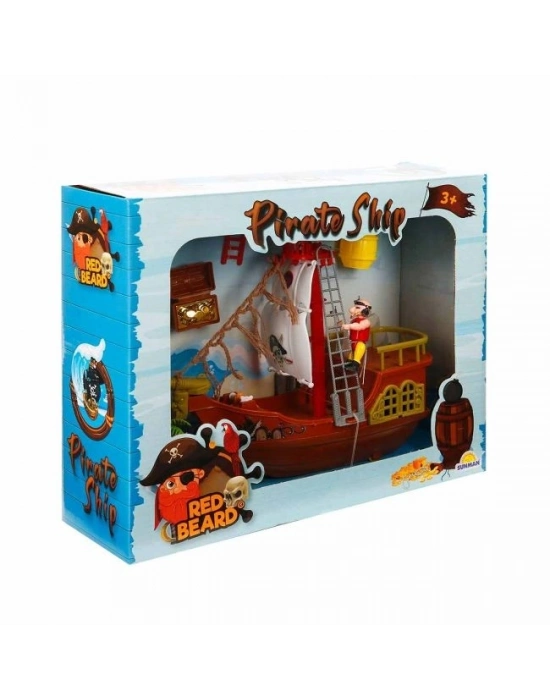 KORSAN OYUN SET BEYAZ YELKEN