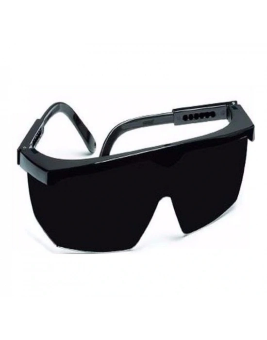 Korumalı Laboratuvar Gözlüğü Siyah / Çapak Gözlüğü