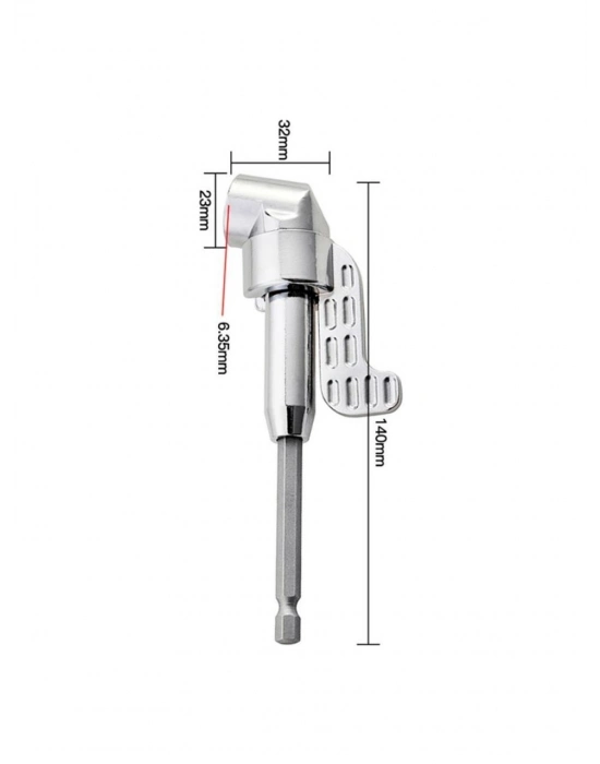 Köşe Vidalama Açılı Matkap Adaptörü Dar Alan Vidalama Matkap Ucu