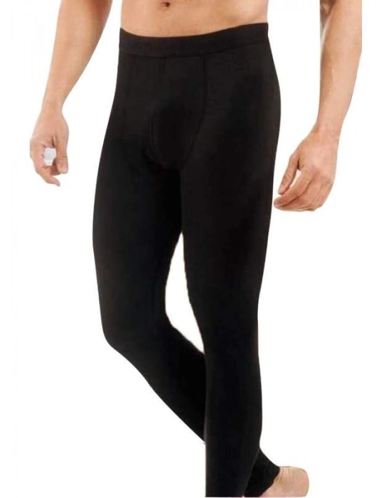 Kota Erkek Kışlık Termal Sıcak Tutan Tayt ve Fanila Takım 2li Set Siyah