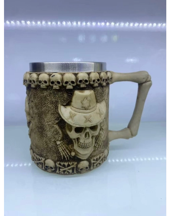 Kovboy Kuru Kafa Çelik Kupa Kod 2005