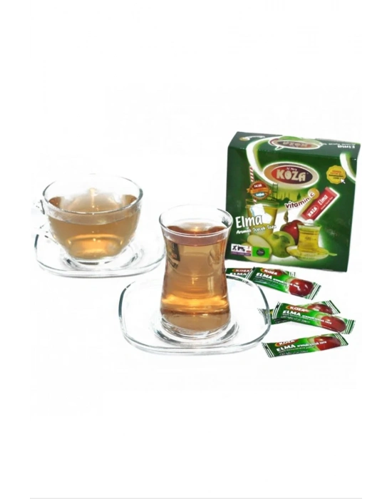 Koza Tek İçimlik Elma Aromalı Toz İçecek 50li