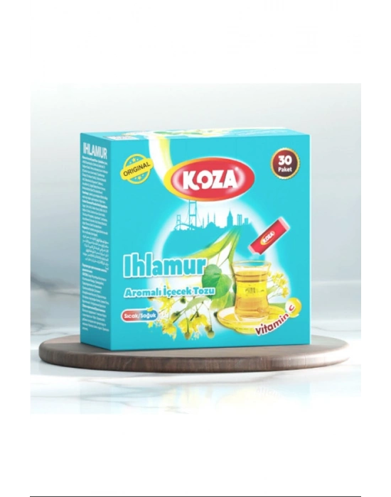 Koza Tek İçimlik Ihlamur Aromalı Toz İçecek 30lu