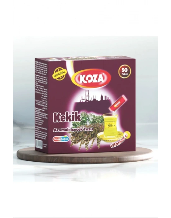 Koza Tek İçimlik Kekik Aromalı Toz İçecek 50li