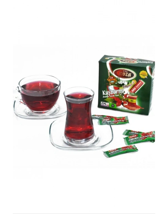 Koza Tek İçimlik Kuşburnu Aromalı Toz İçecek 50li