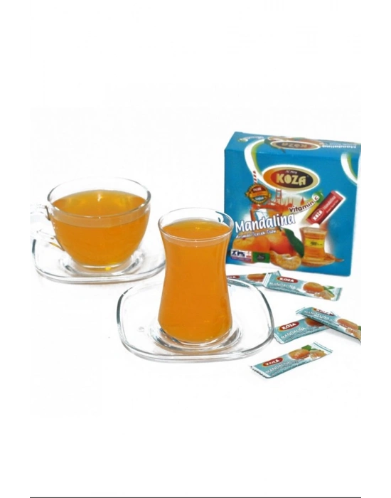 Koza Tek İçimlik Mandalina Aromalı Toz İçecek 50li