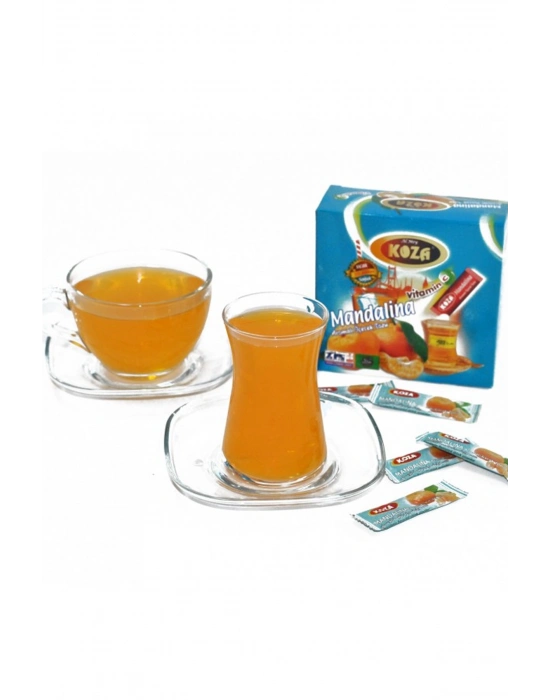 Koza Tek İçimlik Mandalina Aromalı Toz İçecek 50li
