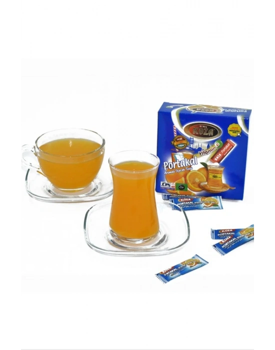 Koza Tek İçimlik Portakal Aromalı Toz İçecek 50li