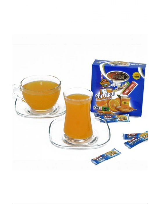 Koza Tek İçimlik Portakal Aromalı Toz İçecek 50li