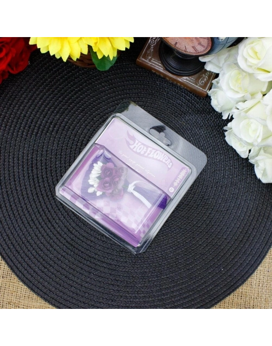 ® KR12169 ASORTİ FLOWERS MİNİ ÇİÇEK BUKETİ-KARE