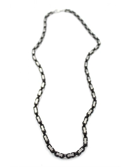 Kral Zincir Kolye - Siyah