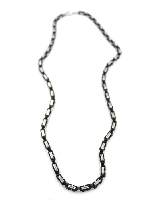 Kral Zincir Kolye - Siyah