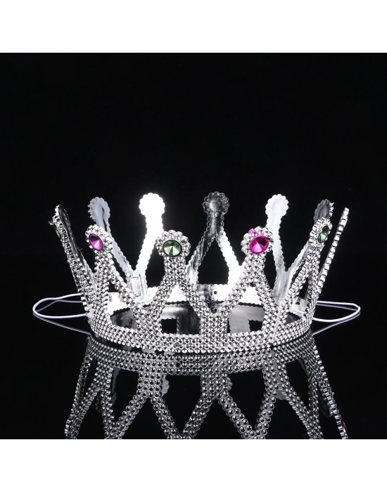 Kraliçe Tacı Gümüş Renk