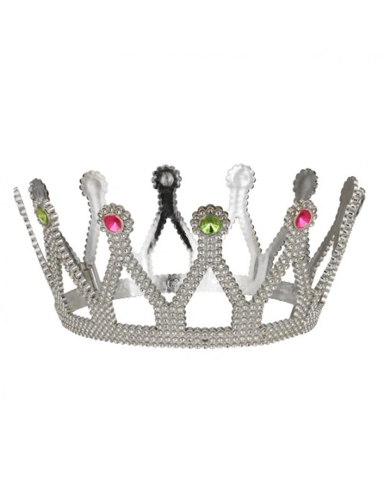 Kraliçe Tacı Gümüş Renk