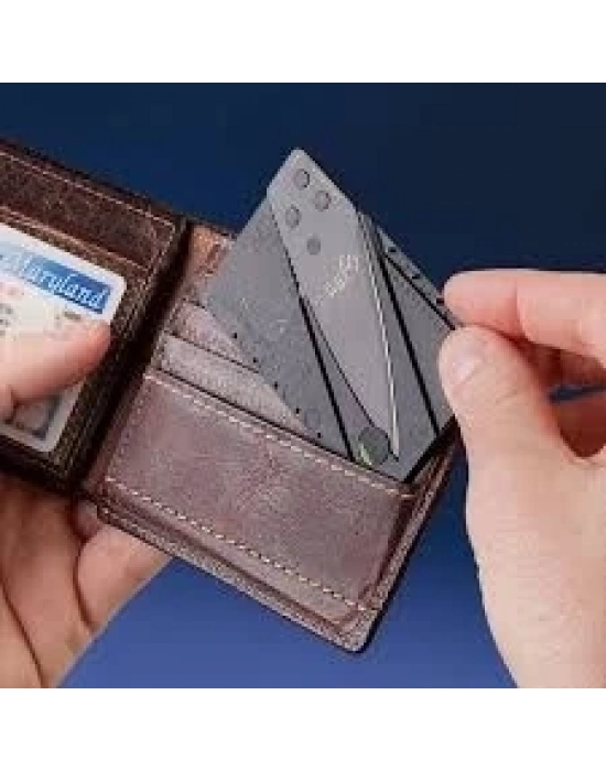 Kredi Kartı Şeklinde Bıçak