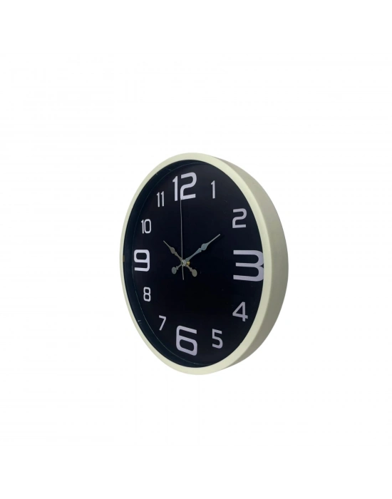 Krem Standart 36 Cm Duvar Saati