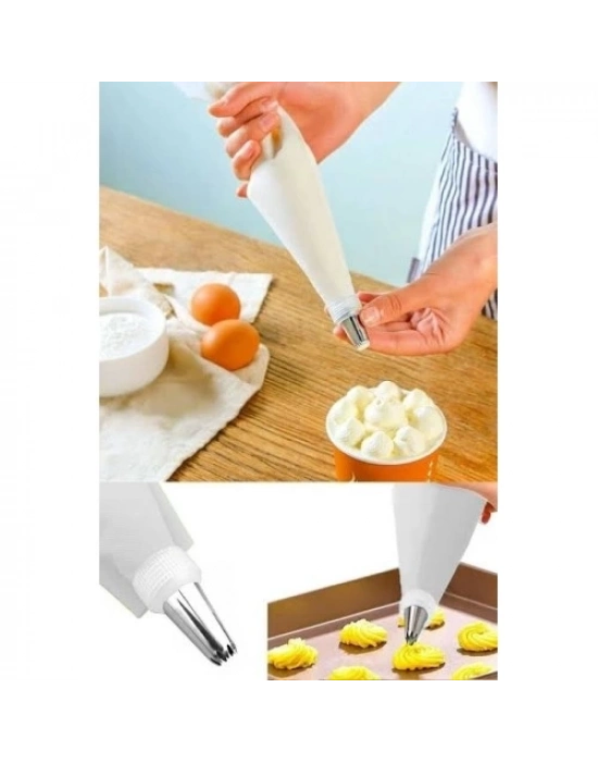 Krema Sıkma Seti 10 Parça