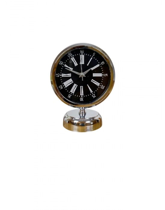 Krom Asalet 25 x 20 cm  Zarif Masa Saati