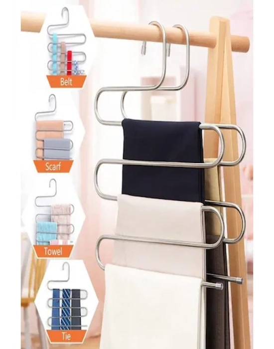 Krom Pantolon Askısı