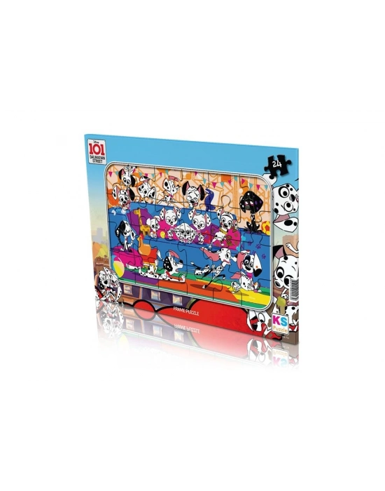 ® Ks Games 24 Parça Dalmation Frame Puzzle