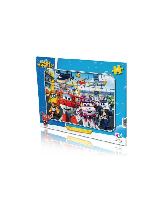 ® Ks Games 24 Parça Harika Kanatlar Frame  Puzzle