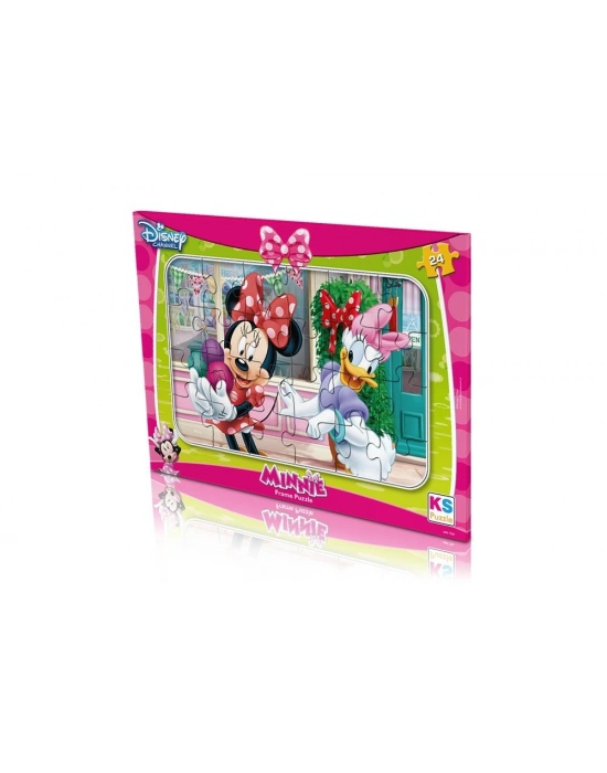 ® Ks Games 24 Parça Minnie Frame Puzzle