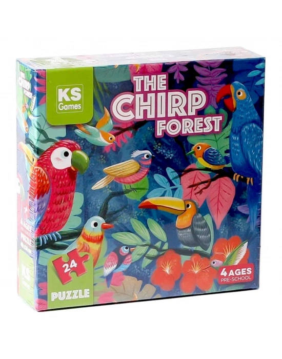 KSGamesTheChirpForestPreSchool24ParçaPuzzle