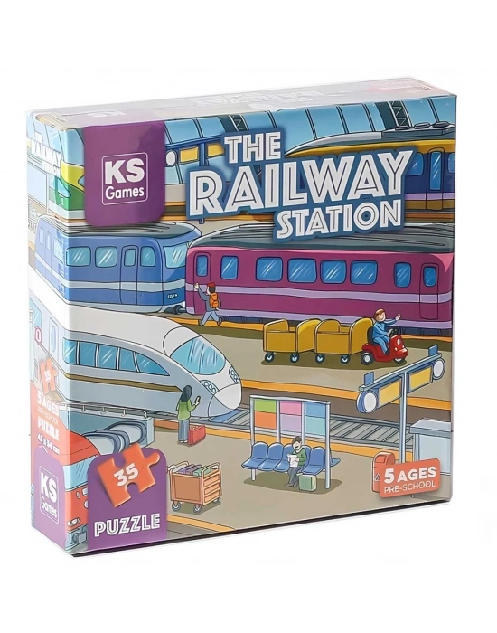 KSTheRailwayStationPre-SchoolPuzzle