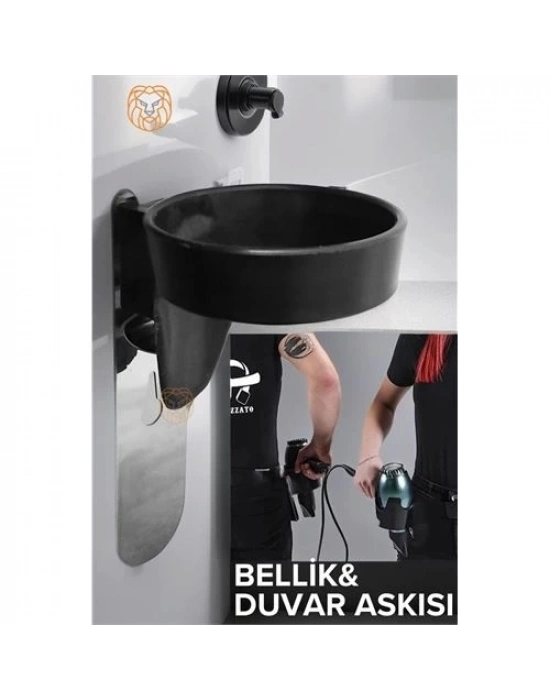 Kuaför Belliği Fön Saç Kurutma Bel Askısı