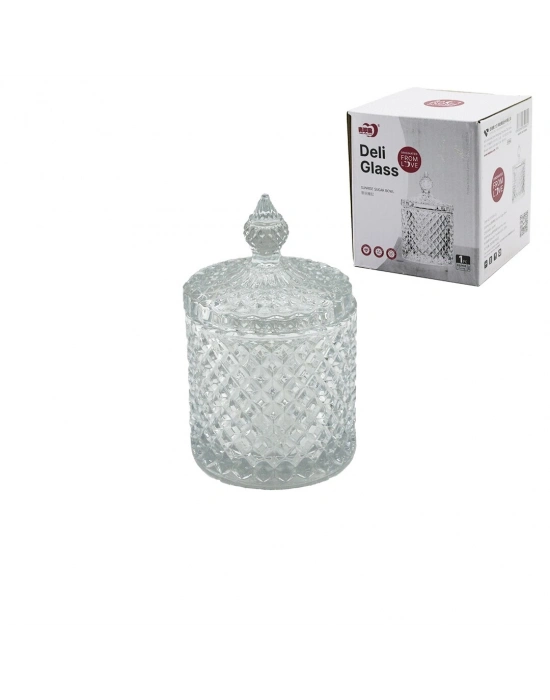 Delı Glassware Tg-1030-3.5 Küçük Cam Şekerlik*48