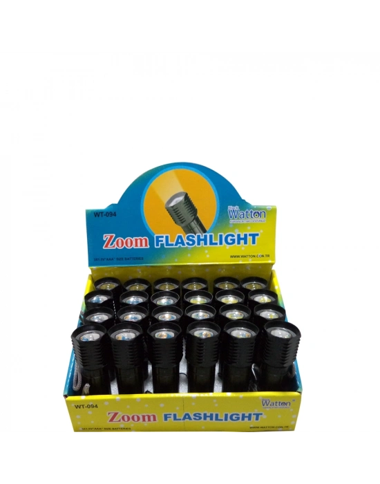 Küçük Güçlü Zoomlu El Feneri Wt-094