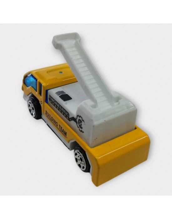 Küçük Metal İnşaat Araçları 7 cm - Kurtarma Kamyonu