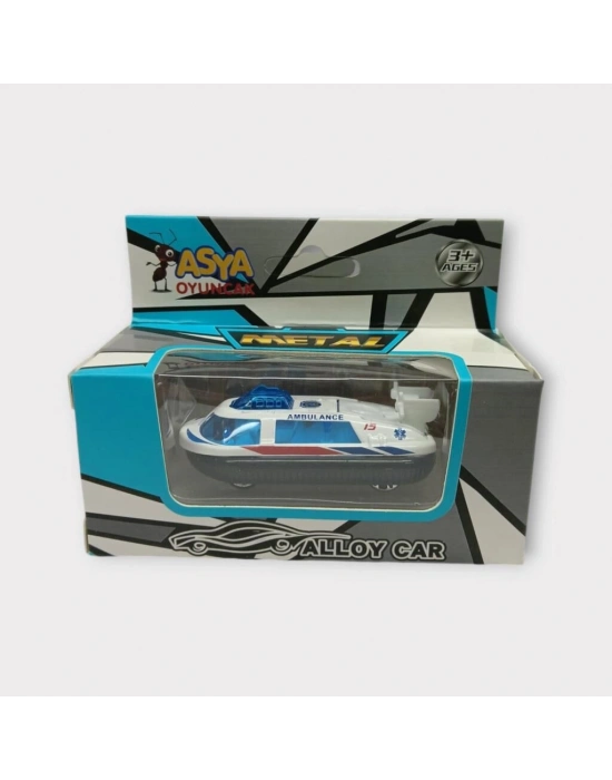 Küçük Metal Sağlık Hizmetleri Araçları 7 Cm - Bot