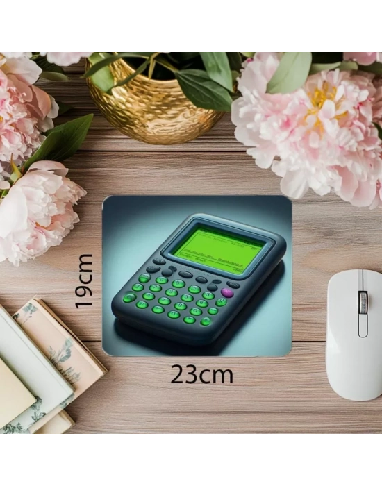 Küçük Tuşlu Eski İleti Cihazı Mousepad - 19x23 cm 2 mm Dikdörtgen İthal Baskılı Mouse Pad