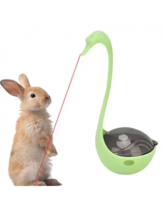 Kuğu Şeklinde Lazerli Kedi Oyuncağı