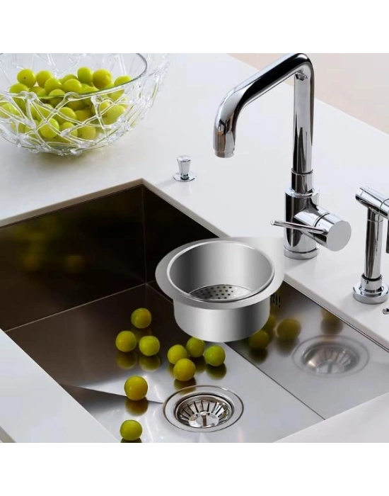 Kuğu Tasarımlı Paslanmaz Lavabo Drenaj Sepeti